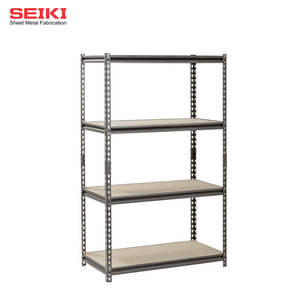 Aluminum Modern Advertising Storage Rack Units Powder Coated Custom Heavy Duty <b>Shelves</b> System Retail Shops OEM Fabrication - Product Image 1