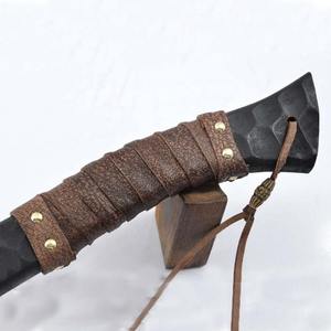 Hache de camping professionnelle en acier inoxydable, hache multifonctionnelle forgée à la main, hache à main avec housse de protection - Product Image 2