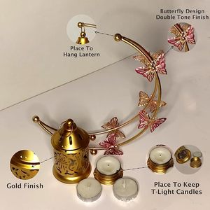 Candelero de Metal Premium, portavelas de hierro decorativo para sala de estar, dormitorio, iluminación de mesa de boda y decoración del hogar - Product Image 5