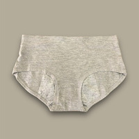Braguitas de seda helada sin costuras para mujer, transpirables, de talle alto, estilo bikini, para uso diario, con logotipo personalizable y empaque.