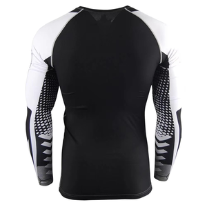 Rash Guard New Designs Custom Printed Bjj Long Sleeve jiu jitsu kimono Rash Guard <b>Compression</b> <b>Shirt</b> MMA Base Layer Boxing - Product Image 3
