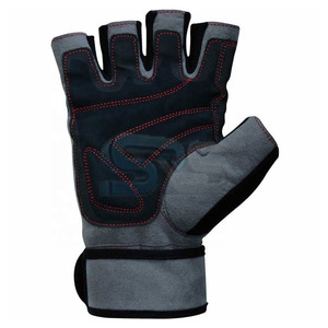 Gants de fitness pour hommes fabriqués au Pakistan Gants d'entraînement de gymnastique de qualité durable à bas prix avec poignée antidérapante et support de poignet - Product Image 2