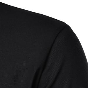 Piqué de poliéster 100% de alta calidad de punto para hombre para camiseta Polo Premium camisetas personalizadas Logo impreso bordado de alta calidad OEM - Product Image 4