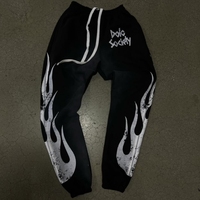   Survêtement streetwear d'hiver épais à capuche imprimé, en coton délavé à l'acide, respirant et à séchage rapide, effet délavé personnalisé