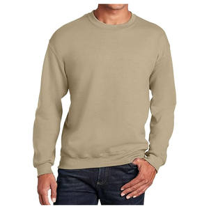 Sweat-shirt et sweat-shirt pour homme en tissu tricoté, design col rond, manches longues, logo personnalisé et impression, sweat-shirt et sweat-shirt pour homme - Product Image 2