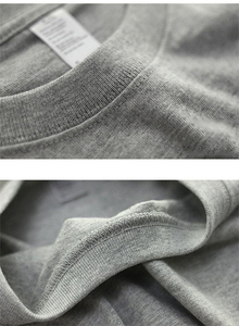 เสื้อยืดแขนสั้นคอกลมทำจากไหมพรมพร้อมคุณสมบัติกันหดสำหรับผู้ชายเสื้อยืดพิมพ์ลายว่างเปล่าแห้งเร็วของผู้ชาย - Product Image 4