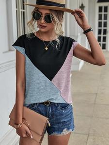 <b>Women's</b> Custom O-Neck <b>T</b>-<b>Shirt</b> Eco-Friendly Cotton Polyester New Style Casual Wear Wholesale Price - Product Image 5