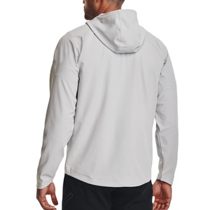 Venta al por mayor de ropa deportiva personalizada para hombre chaqueta cortavientos para correr ropa de entrenamiento de manga larga con cremallera chaqueta con bolsillos 2026 rompevientos - Product Image 3