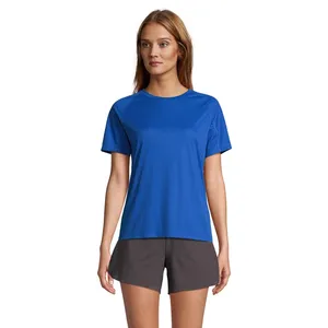T-Shirt Raglan Sostenibile da Donna per Uso Promozionale - Product Image 2