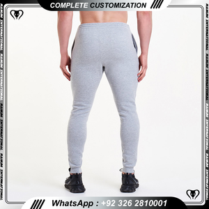 <b>Cheap</b> Price High Quality Custom <b>Joggers</b> Sweatpants Contrast Color Panel Drawstring Waist Mens <b>Joggers</b> - Product Image 2