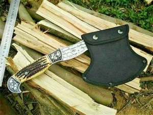 ขวานแกะสลักลายเสือเกรดอุตสาหกรรม - Product Image 5