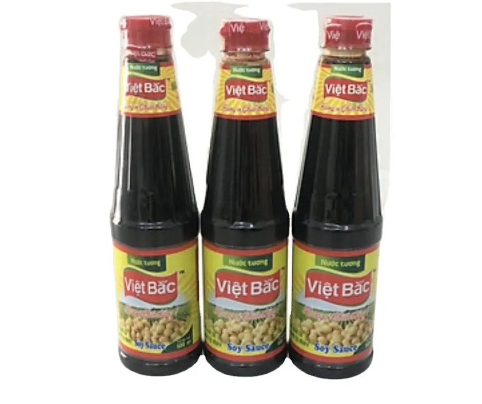 Botella de salsa de soja oscura, suministro de fabricante vietnamita de calidad superior, gran oferta, 190ml