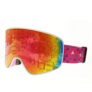 Gafas de Nieve Magnéticas Compatibles con Casco, con Lentes Cilíndricas, Ecológicas, para Hombres y Mujeres, para Esquiar - Product Image 2