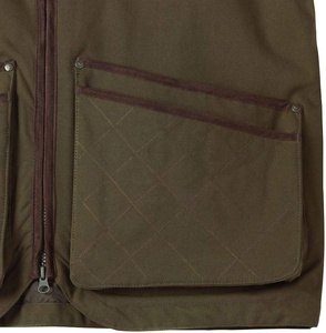 Ropa de caza de diseño único para adultos, tela de lona 100% para exteriores, chaqueta de tiro de madeja de la mejor calidad, chaqueta de tiro de arcilla deportiva - Product Image 5