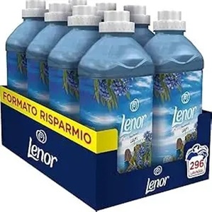 Adoucissant concentré Lenor pour lave-linge, 295 lavages (8 x 37), Atmosphère d'Italia Portofino, Format Maxi, Parfum - Product Image 3