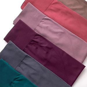 Conjuntos Deportivos Antibacterianos para Mujer, al Mejor Precio OEM, Conjunto de Yoga, Ropa Deportiva para Gimnasio, Sin Costuras, Spandex/Nailon, 2 Piezas, Verano - Product Image 6