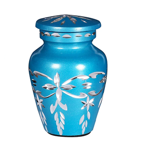 Urne de crémation faite à la main avec et jeton, de haute qualité pour les cendres humaines, en laiton - Product Image 6