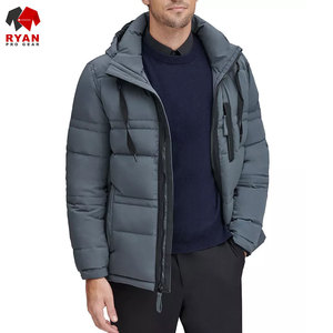Chaqueta Acolchada Informal con Capucha Personalizada Ryan Pro Gear para Hombre, con Tejido Impermeable y Transpirable y Logotipo Personalizado - Product Image 1