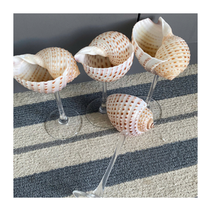 แก้วไวน์เปลือกหอยทะเลสุดชิคสไตล์เวียดนาม-ถ้วยเปลือกหอยทำด้วยมือสำหรับงานแต่งงานและรีสอร์ทในธีมทางทะเล - Product Image 5