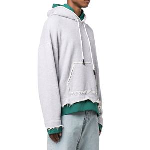 Nouvel arrivage du meilleur style de sweats à capuche pour hommes en détresse saison d'hiver bonne qualité prix raisonnable sweats à capuche personnalisés pour hommes - Product Image 4