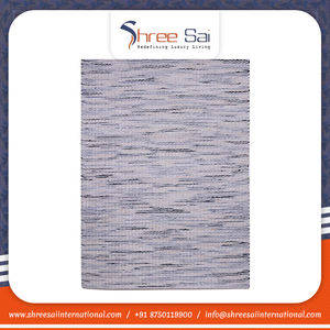 ชุดพรมปูพื้นผ้าปอ100% งานปักทำมือทรงสี่เหลี่ยมผืนผ้าดีไซน์คลาสสิกผู้ผลิตอินเดีย - Product Image 6