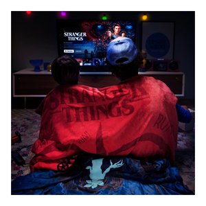 Manta eléctrica CALDOPLAID Stranger Things de una plaza Roja y Azul 26177 6 T - Product Image 3