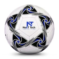 Ballon de football d'entraînement Next Tech Industries en matériau PU pour l'entraînement avec design personnalisé et logo personnalisé