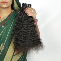 Extensions de cheveux humains vierges non traités vietnamiens Remy 100% naturels bouclés 10"-32" à double trame tissée/à clipser en gros