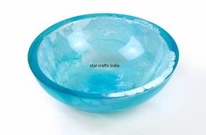 ชามเรซินผสมดอกไม้ก้อนเมฆสร้างสรรค์สำหรับอาหารหรือชามสลัดเครื่องครัวที่บ้านจานพาสต้าซุปข้าวชามถั่ว - Product Image 2