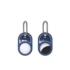 Funda de Silicona Azul Marino Zore para Apple AirTag, Protectora para Localizador y Etiqueta de Equipaje - Product Image 1