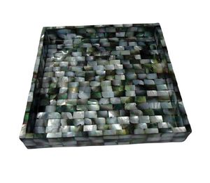 Plateau à balai en perles fait à la main, conçu pour les espaces de vie élégants et un bel aménagement intérieur avec une finition naturelle - Product Image 6