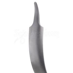 C Retractor 14 pulgadas 22mm hoja en ángulo recto redondeado extremo romo dos agujeros Retractor ortopédico quirúrgico - Product Image 6