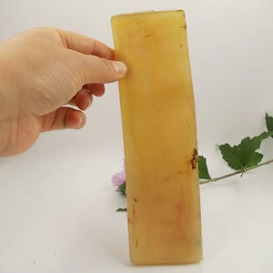 Vente chaude, plaque en corne de buffle véritable de haute qualité, écologique, 100% naturelle, faite à la main, moderne, carrée, à utiliser comme manche de couteau - Product Image 1