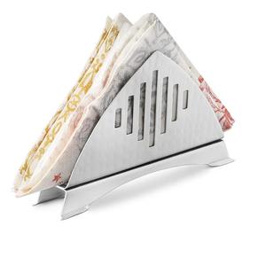 Porte-serviettes en acier inoxydable, design élégant et incurvé, construction durable, base antidérapante, idéal pour les bars, les cafés, les hôtels et l'usage domestique - Product Image 2