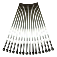 Goupille d'éjection SKD61 pour moules en plastique, goupille à lame plate, goupilles de précision CNC, goupilles de moulage, manchons, pièces de moule GUNRI GR 0.002mm