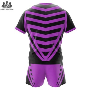 Uniformes de Rugby para Hombre de la Mejor Calidad, Transpirables y de Secado Rápido, Conjunto Deportivo con Diseños Personalizados por Transferencia de Calor, 100% Poliéster - Product Image 3