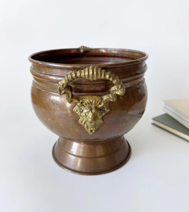 Top <b>Sale</b> Rustic Design Antique Finish Metal Galvanized Outdoor <b>Garden</b> Decorative Antique Copper Large Planters <b>for</b> Bulk Price - Product Image 1