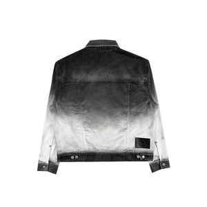 Veste en jean pour homme de haute qualité personnalisée 2024, mode contractée, nouvelle veste en jean pour homme de haute qualité, vente chaude, veste en jean - Product Image 2