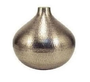 Vase de sol moderne en aluminium massif, très vendu, pour la décoration intérieure et les événements. - Product Image 1