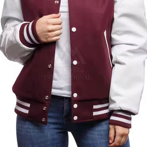 Veste de survêtement à boutons recouverts personnalisée, veste de survêtement légère, vêtements d'hiver, veste de survêtement - Product Image 6