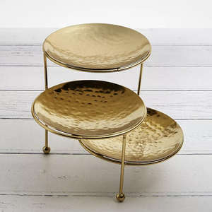 Très Durable Qualité En Laiton Doré En Métal Bijoux Présentoir Conception De Branche D'arbre Avec Base Bijoutier Stand Pour Filles Femmes - Product Image 4