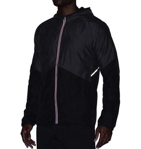 Chaqueta Softshell Impermeable Personalizada al por Mayor para Hombre, Informal, Lisa, Cortavientos, Económica, Negra y Roja, con Bolsillos OEM, Spandex - Product Image 6