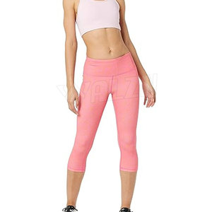 Precio razonable de moda Capri Legging Bajo MOQ Hecho en Pakistán Capri Legging para la venta en línea - Product Image 3