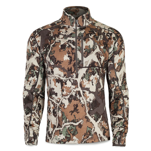 Nouveau sweat à capuche zippé pour homme en toile de haute qualité, nouvelle arrivée, imperméable, vêtement de chasse respirant 100% polyester motif Real Tree - Product Image 1