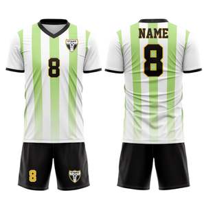 Uniforme de Fútbol Personalizado para Equipo, Camiseta de Fútbol Transpirable 100% Poliéster, Logotipo Personalizado, Unisex para Adultos - Product Image 3