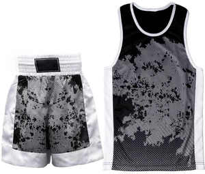 Diseño de logotipo personalizado de uniforme de boxeo de hombre hecho a medida de alta calidad - Product Image 2