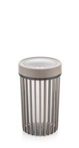Recipientes de Almacenamiento de Cocina Multiusos de Estilo Bohemio, Apilables y Herméticos para Preparación de Comidas, Restos de Comida y Organización de Despensa - Product Image 3