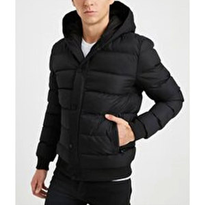 Veste en Tissu de Grande Taille avec Logo Personnalisé OEM pour Hommes avec Col Montant Vente en Gros Prix Bon Marché - Product Image 5