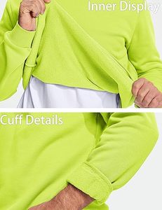 เสื้อสเวตเตอร์ผ้าฝ้ายคอตตอนสำหรับผู้ใหญ่เหมาะกับชายและหญิงเสื้อคอกลม2025ใหม่สี100% ออกแบบโลโก้ - Product Image 4