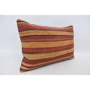 Multicolor Kilim Patchwork Wool Pillow 16x24 Inch Decorative Cushion Luxury <b>Fluffy</b> Vintage Pattern Leaves Portable <b>Bedding</b> Decor - Product Image 3